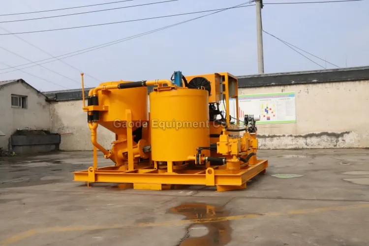 Gaodetec GGP220/350/50DPI-D High Work Efficiency Diesel Cement Grouting Injection Pump Station